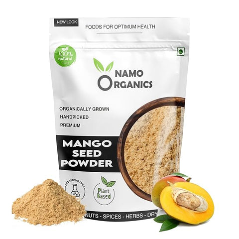 Namo Organics - Mango Seed Powder - B12 Rich | No Preservatives | Double Filtered | No Added Impurities