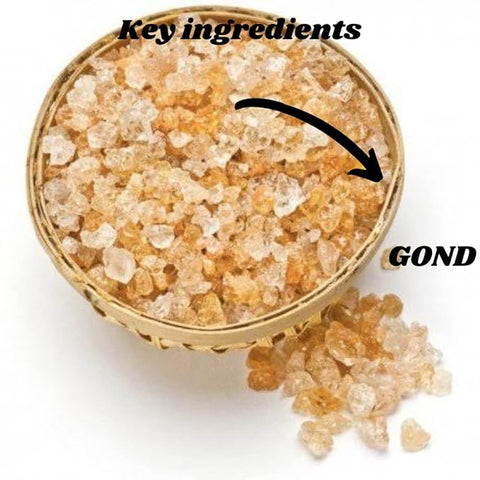 Namo Organics - Babool Gond For Ladoo | Gond for Laddu Making & Sweets | Edible Gum | Kikar/Dink/Gum Arabic | 100% Authentic, Sourced from Forest