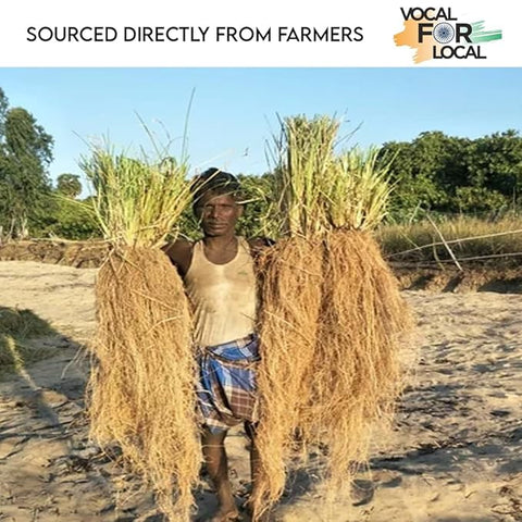 Namoorganics - Khus Root - 100g - For drinking - Ushira - Vetiver Roots For cooling the body, reducing stress, and improving digestion. It's a natural coolant, rich in antioxidants