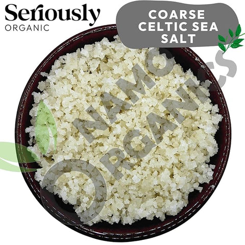 Namo organics - Grey Celtic Salt - 1 kg - Premium | Full of Mineral | 100% Natural, Organic Hand Harvested Sea Salt