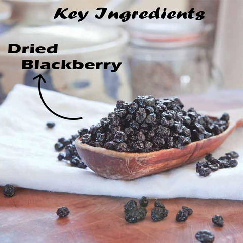 Namo Organics - Dried Blackberry Dry Fruits - Organic Blackberries without sugar ( No Preservatives )
