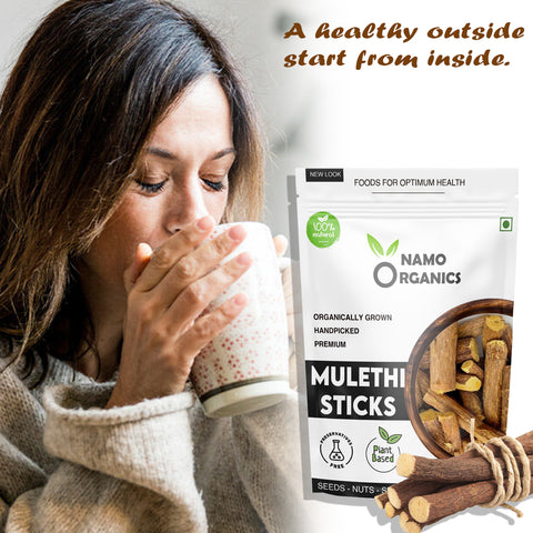 Whole Mulethi Sticks (Natural Licorice Root)