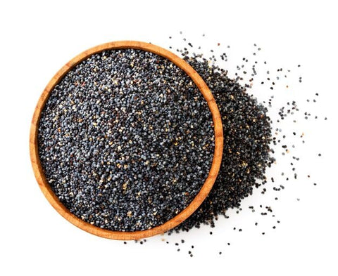 Namo Organics - 100 gm Turkish Black Poppy Seeds ( Khus Khus, Posto Seeds ) -  High Grade - 100% Raw from Turkey