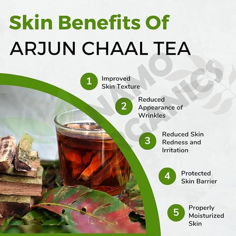 Namo Organics - Arjun Ki Chaal - Dried- Arjuna Tree Bark - Raw | Lowers Bad Cholesterol