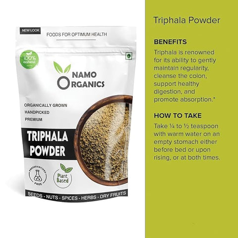 Namo Organics - Triphala Powder Organic - 400g