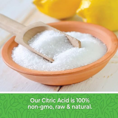 Namo Organics - Citric Acid Powder (Nimbu Sat) - 900 Gm - For Cleaning | Food Grade | Tatri | Multiple Uses for Home and Kitchen