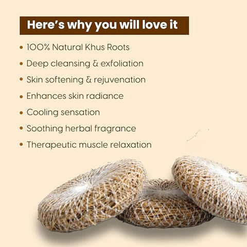 Namoorganics - Natural Khus Root - 100g - For drinking - Ushira - Vetiver Roots - Khas ki jad