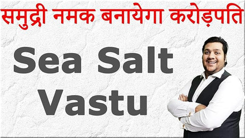 Namo Organics - 900gm - VASTU Sea Salt Crystal Salt Un-Filtered Fine Sea Salt - Hand Cleaned Chemical Free Salt