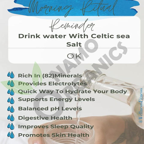 Namo organics - Celtic Sea Salt (SEL GRIS) - Premium | Full of Mineral | 100% Natural, Organic Hand Harvested Sea Salt