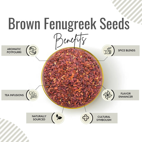 Organic Irani Red methi fenugreek seeds for diabetes