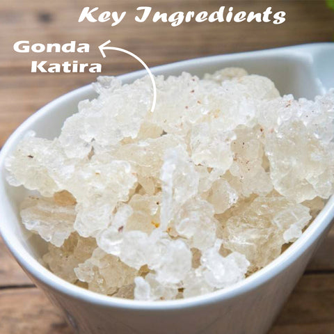Namo Organic - Pure Gond Katira  - Sourced From Organic Gum cultivators - Premium White