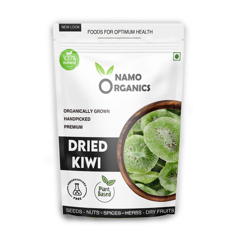 Namo Organics - Dried Kiwi -  Gluten Free, Vegan & NON GMO ) Organic kiwi Dry Fruits