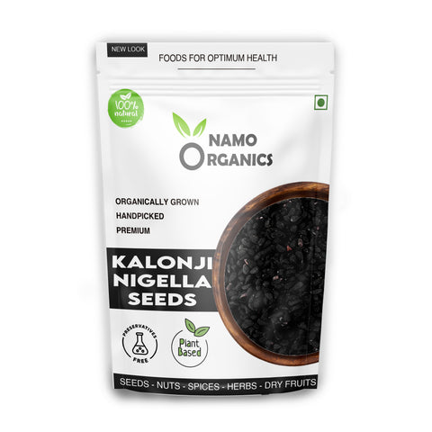 Namo Organics - Kalonji Seeds - 250 Gm - ( Pure Nigella Seeds Organic for hair gowth )